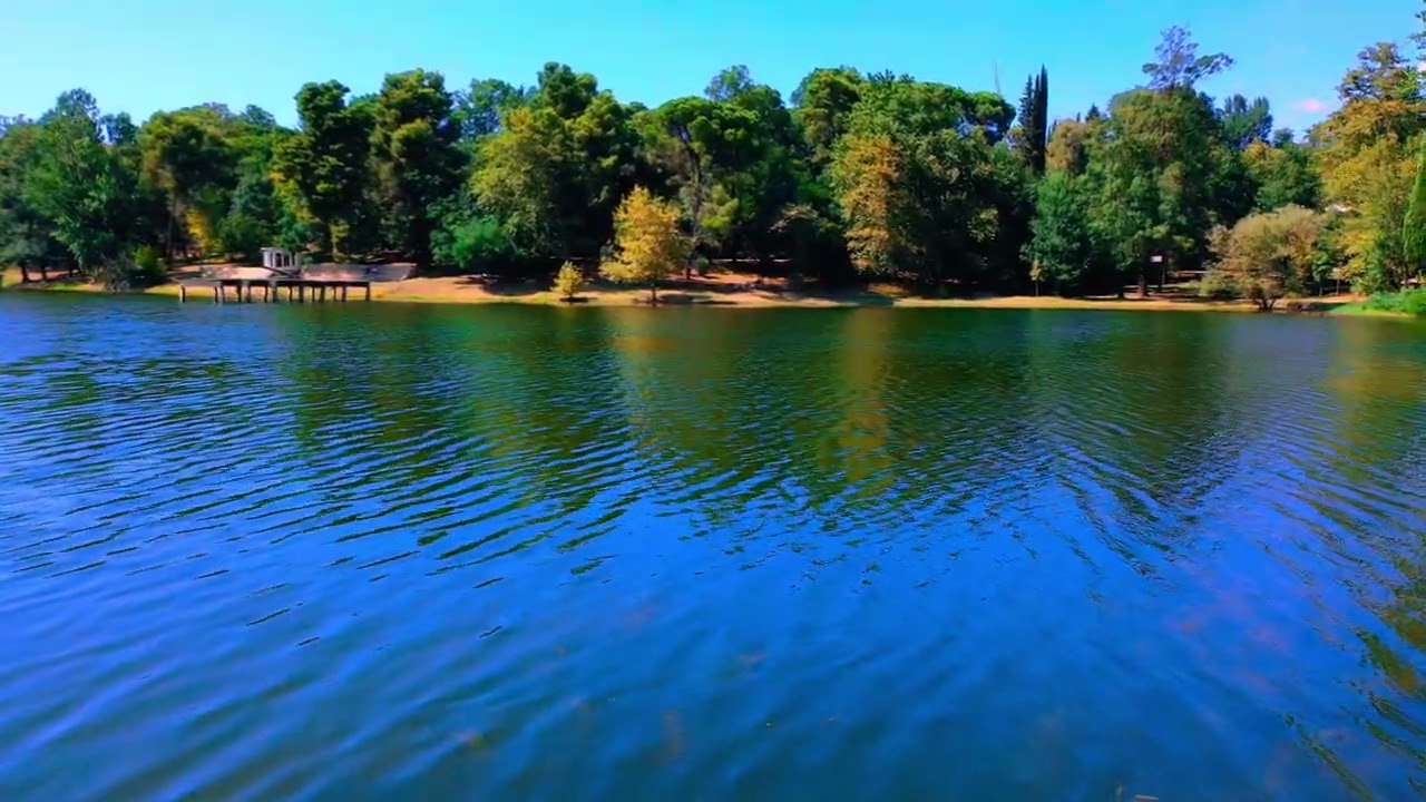 Tirana Artificial Lake (Liqeni Artificial i Tiranes) | Xhokla | Video 4K drone