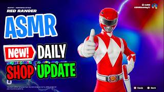 ASMR Fortnite Shop Power Rangers Skins are Back! Daily Update Today 🎮🎧 Whispering 😴💤