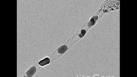 video showing Synthesis of carbon nanotube inside Transmission Electron microscope