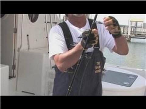 Fishing Tackle : How to String a Fishing Pole With...