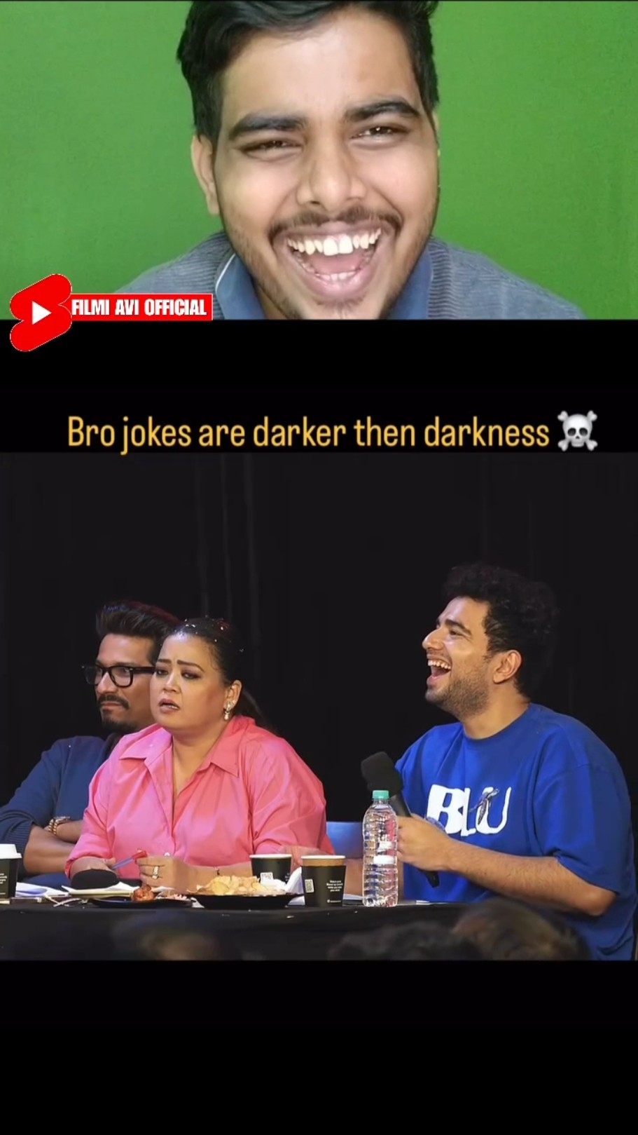 Samay Raina And Bharti Singh Funny Jokes | India got latent Reaction Video | #shorts #remix