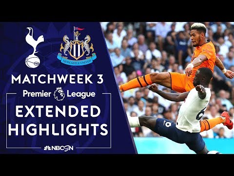 Tottenham v. Newcastle | PREMIER LEAGUE HIGHLIGHTS | 8/25/19 | NBC Sports