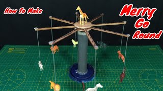 How to make kid's Merry Go Round: Easy homemade kid's toy, Homemade Toy project' DIY Merry Go Round