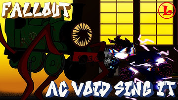 || The Cursed Train 💀💀💀 || Friday Night Funkin Fallout But A.C Void Sing It