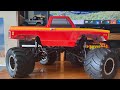 Team Associated MT12 now has 4 wheel steering by adding a front axle in back #mt12 #4x4x4 #rctruck 
