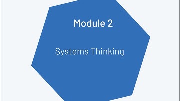 Module 2: Systems Thinking