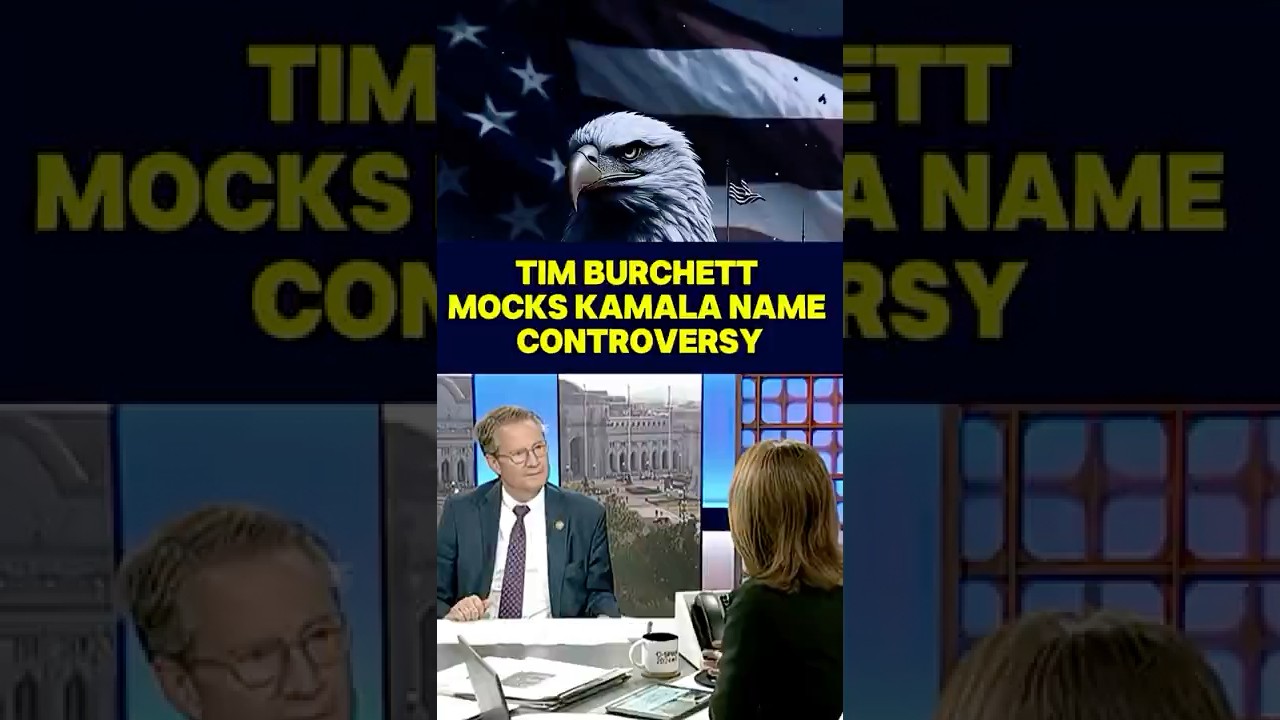 Tim Burchett MOCKS Kamala Name Controversy!  #ytshorts #kamala
