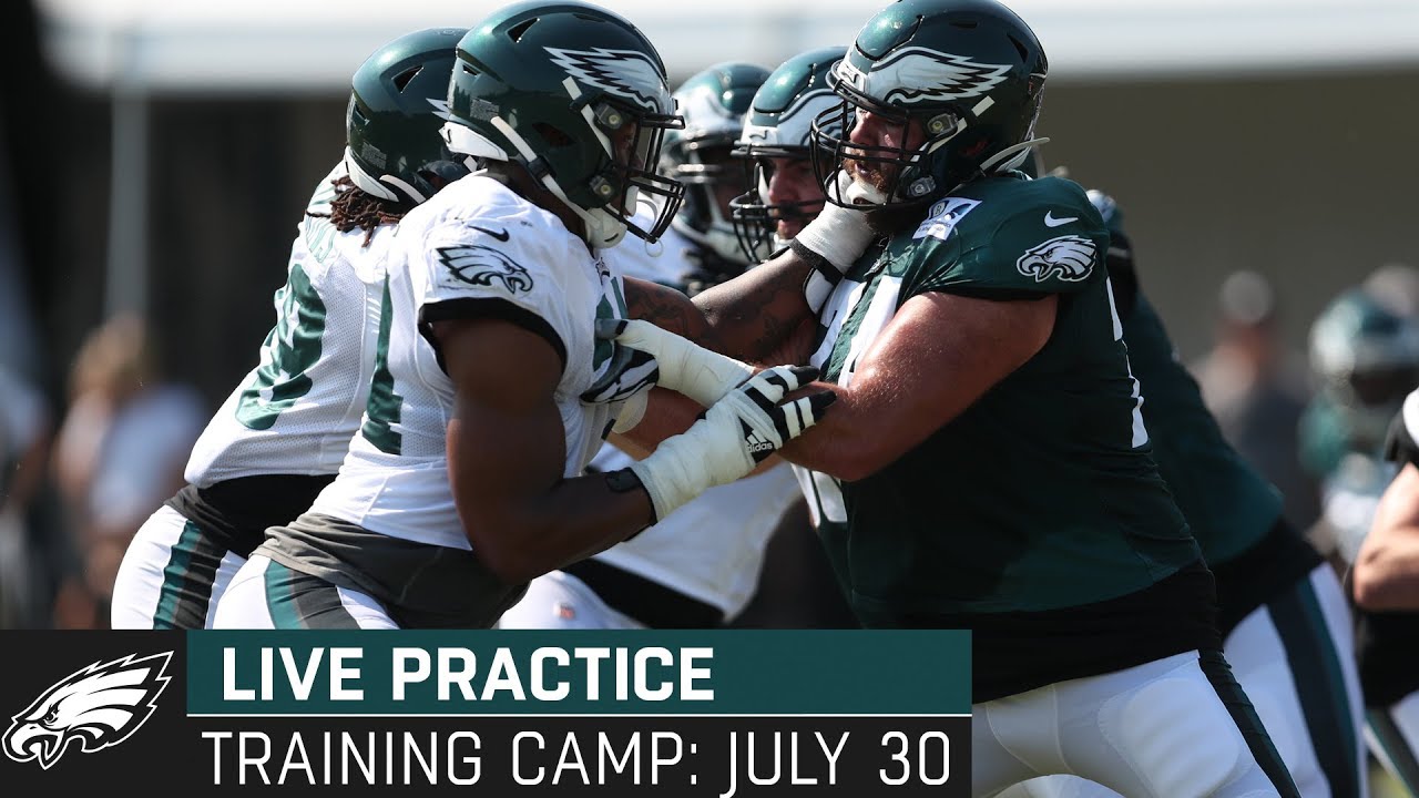 Malcolm Jenkins, Brandon Graham, & More at Training Camp | Eagles Livestream