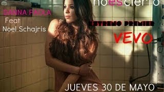 Danna Paola y Noel Schajris - no es cierto (Teaser 1 Oficial Imágenes del Videoclip)