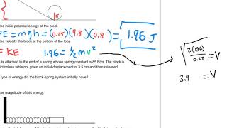 Physics Test Review Energy and stuff