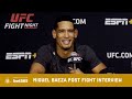 MIGUEL BAEZA POST FIGHT INTERVIEW - UFC APEX 15