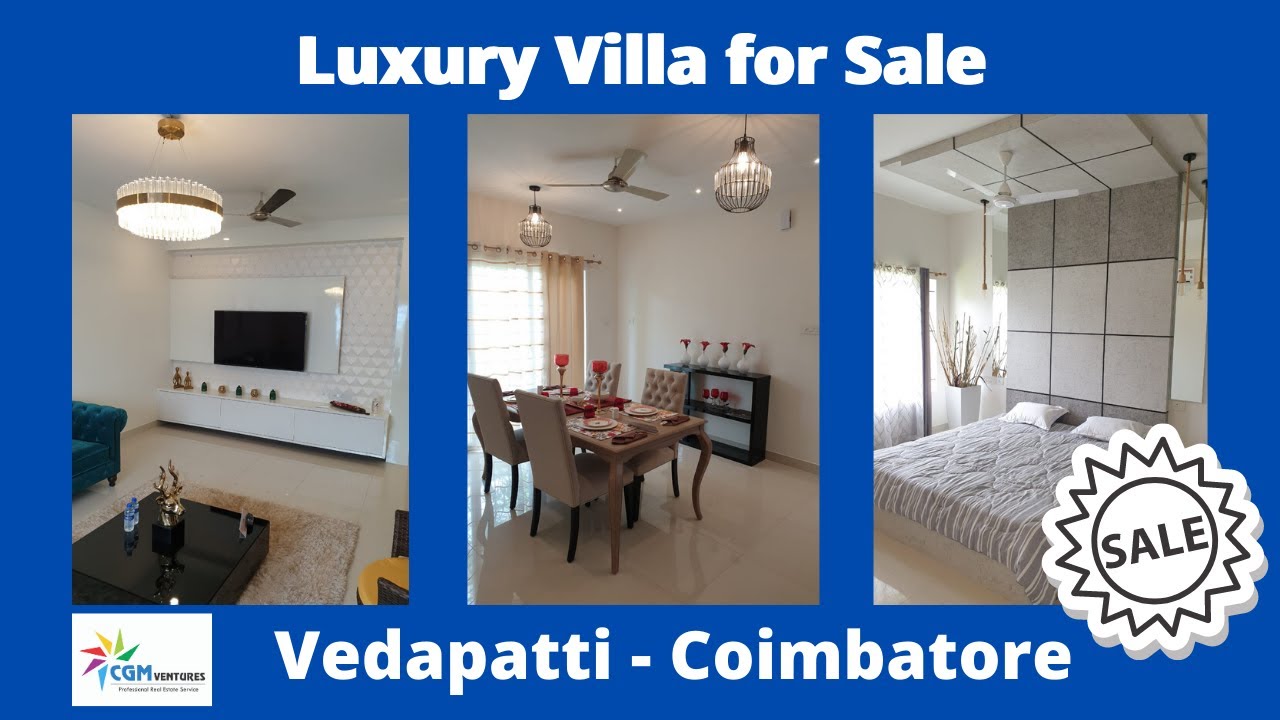 Luxury Villa for Sale Coimbatore (Gated Community) YouTube