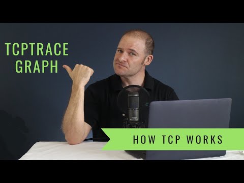 How TCP Works - How to Interpret the Wireshark TCPTrace Graph