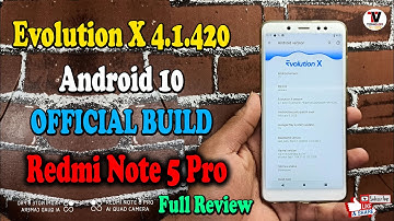 Official Evolution X 4.1 Custom ROM on Redmi Note 5 Pro | Full Review | Gaming Review | Best ROM ?