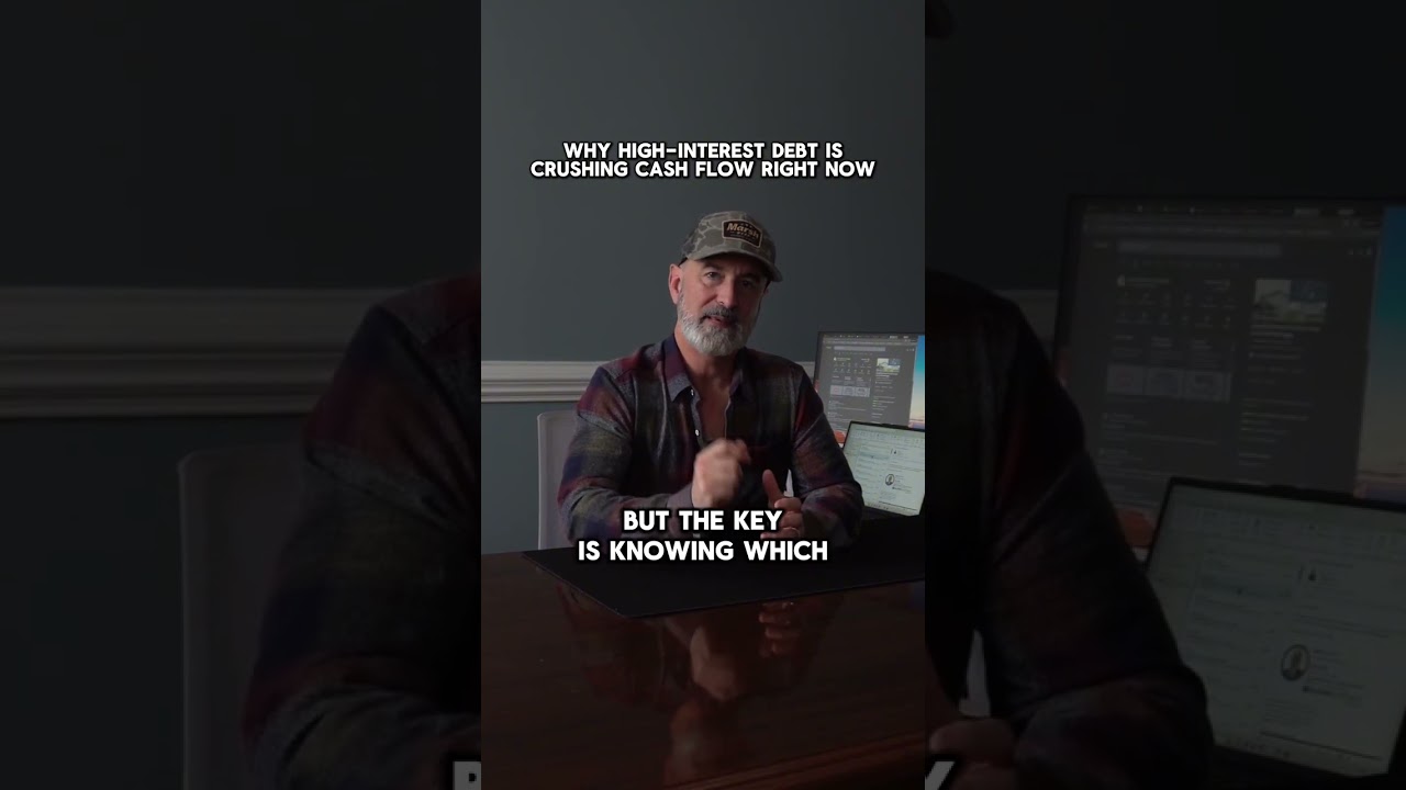 Why High-Interest Debt is Crushing Cash Flow Right Now