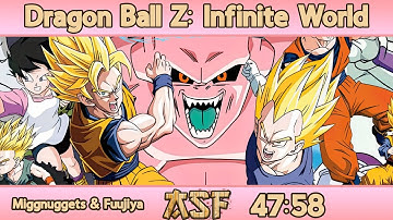 Dragon Ball Z: Infinite World Speedrun Race by Miggnuggets & Fuujiya in 51:11 - ASF 2023