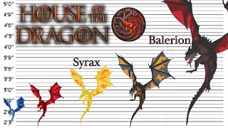 House of the Dragon | All Dragons and Size Comparison screenshot 5