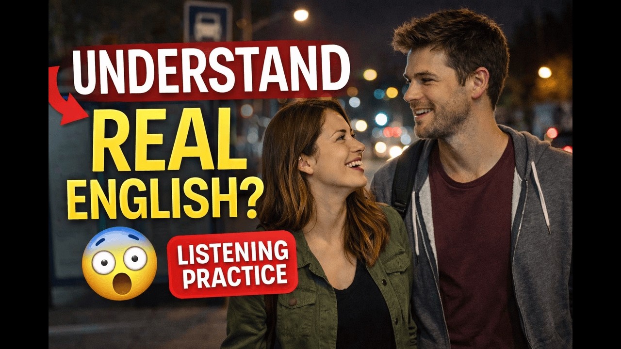 Everyday English Listening Practice #2 | Native English Conversation B1 ...