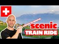 SCENIC SWISS TRAIN RIDE | Zürich to Geneva Airport with SBB