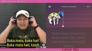 Wali - Lamar Aku (video karaoke duet bareng artis) smule cover