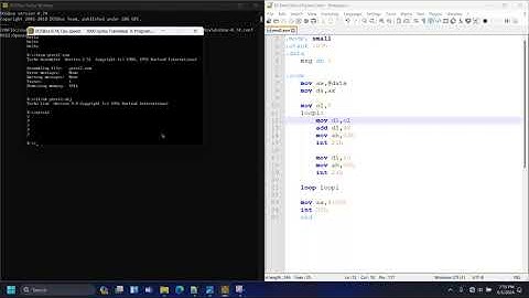 Assembly Language programming 8 |EMU 8086 | assembly loop