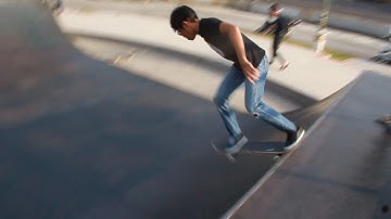 My First - Drop In on a Skateboard