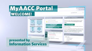 Welcome to the new MyAACC Portal