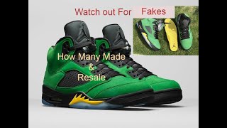 jordan 5 apple green resell