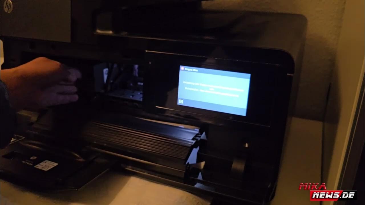Hp Officejet 4622 Verstecktes Menü Druckkopf Entlüften