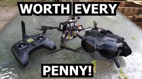 First flight on the DJI digital FPV system!