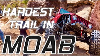 HARDEST TRAIL IN MOAB WITH A BRAND NEW BUILD!!