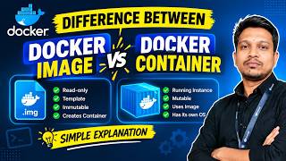 Docker Image vs Docker Container | Difference Explained in Hindi | Docker for Beginners 🚀