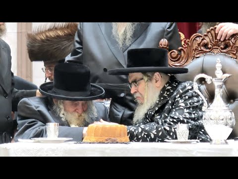 מעמד הכנסת ספר תורה להיכל ישיבת סאטמאר ב"ב בראשות כ"ק האדמו'ר