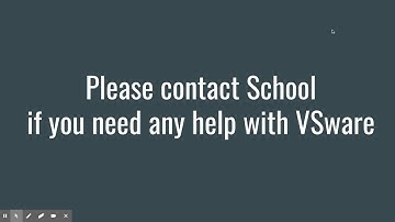 VSware Support for Parents/Guardians - November 2020