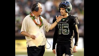 Famous Former Head Coach June Jones talks about QB Jeff George Profile