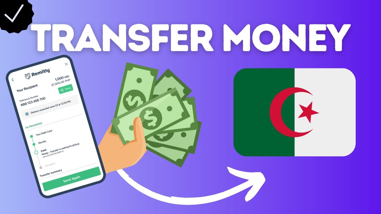 How to transfer money online to Algeria? - YouTube