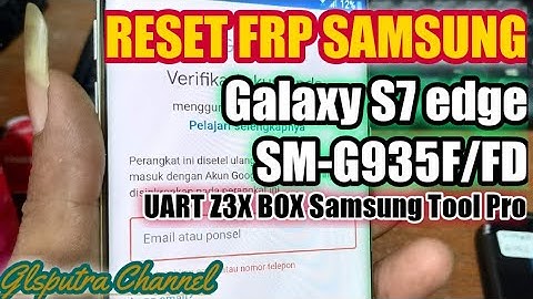 RESET FRP SAMSUNG Galaxy S7 edge SM-G935F/FD