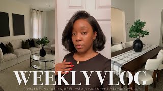 WEEKLY VLOG! HOME SERIES EP:26 LIVING ROOM REFRESH | DECORATE WITH | NEW MODERN DECOR + HOMR UPDATES by StyledByEmonie 11,170 views 4 months ago 1 hour, 18 minutes