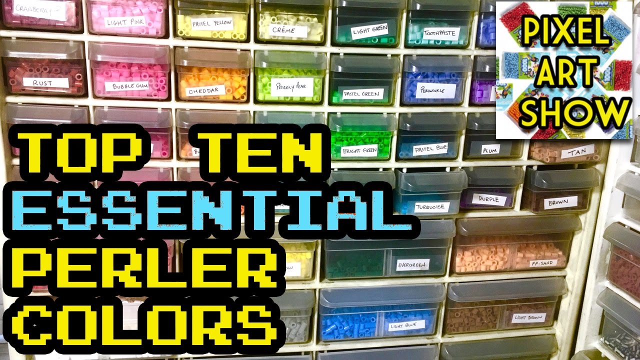 Perler Bead Color Chart 2019