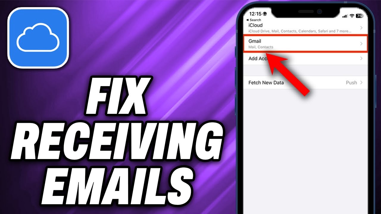 How To Fix iCloud Email Not Receiving Emails - YouTube