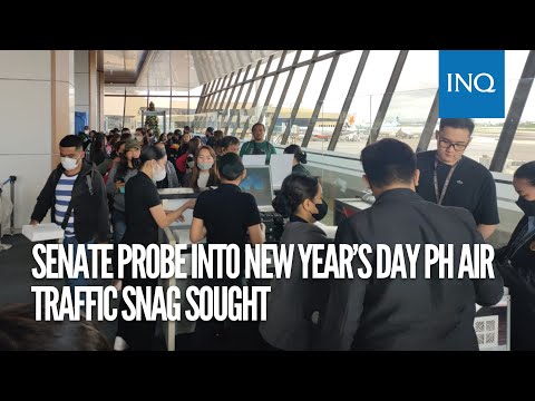 Senate probe into New Year’s Day PH air traffic snag sought