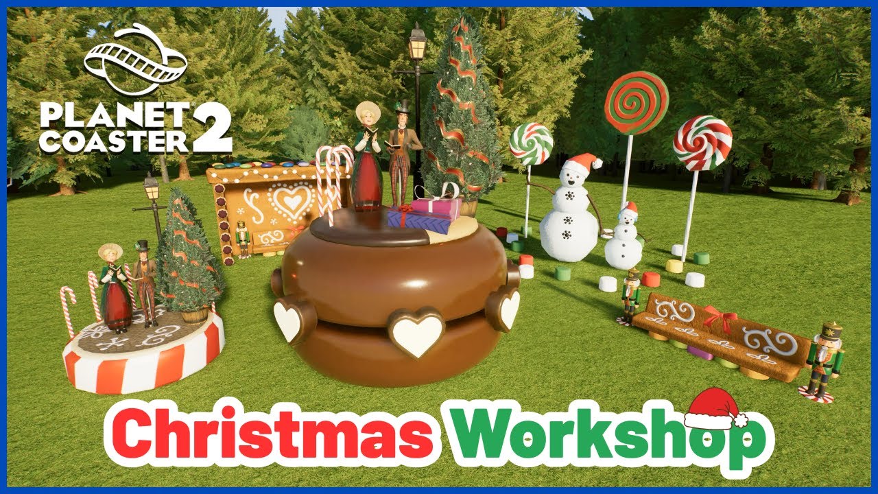 🎄 7 рождественских планов для ваших парков! | Мастер-класс по Planet Coaster 2