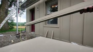 Hardie Board and Batten Install!
