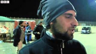 BBC News 4 January 2015 Migrant on why he fled 'awful situation' in Syria