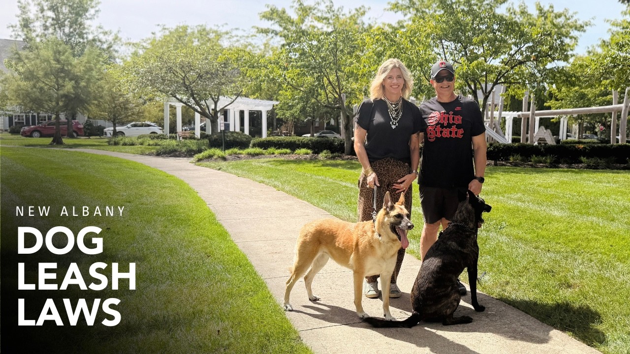 Think your dog is under control? What exactly does that mean?

In New Albany, being a responsible dog owner goes beyond having a leash handy.

Your dog should respond to your voice or hand signals and shouldn’t run up to, chase or hurt people or other animals — or cause injury or damage when off leash.

And here’s the part every dog owner should know: leash requirements vary throughout New Albany. So where can your pup roam? When does the leash need to be on? And what does “under control” really look like? Hear from our K9 Officer Joe Rehnert in this short video. Learn more about our leash laws here: https://newalbanyohio.org/news/2025/05/dog-leash-reminders/