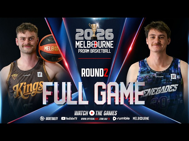 MBL26 RD2 - Renegades VS Hawthorn Kings - Full Game - 17 October 2026