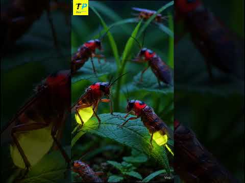 🌙🦗 “What Do Insects Talk About at Night?” #shorts #ytshorts