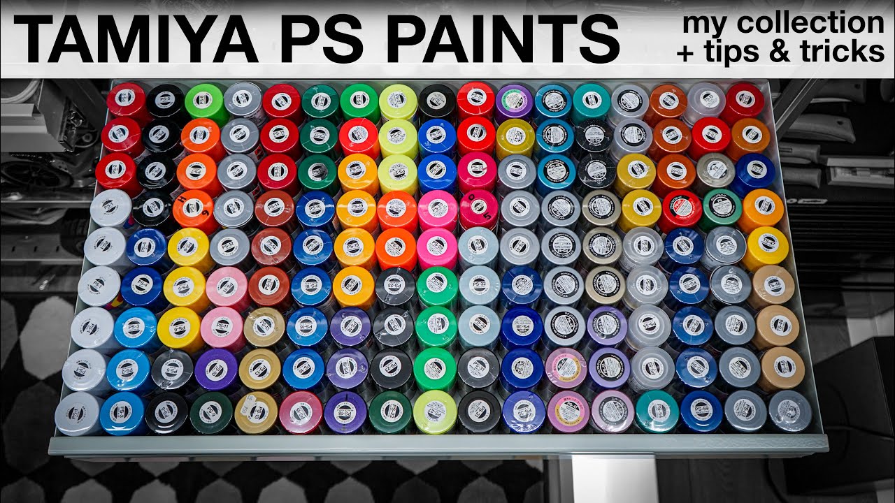 TAMIYA PS PAINTS - Must haves & basic tips 