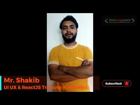 UI UX and ReactJS Course Review By Mr. Shakib | Debuggers Lucknow Review #DebuggersLucknow