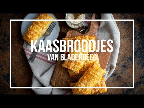 Video: Bladerdeeg Kaasbrood